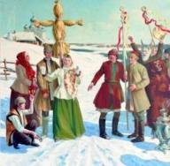 The history and traditions of celebrating Shrovetide in Russia Maslenitsa week in the year of what date