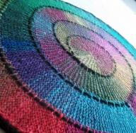 DIY thread rug